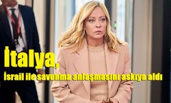 İtalya, İsrail ile savunma anlaşmasını askıya aldı