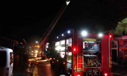 Konya’da iş yerinde yangın: 2 yaralı