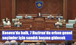 Kosova'da halk, 7 Haziran'da erken genel seçimler için sandık başına gidecek