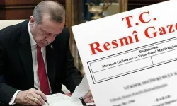 Cumhurbaşkanlığı tarafından yapılan atamalar Resmi Gazete’de
