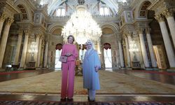 Emine Erdoğan, Belçika Kraliçesi Mathilde ile bir araya geldi