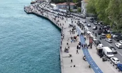 İstanbul’da güneşi gören sahile koştu
