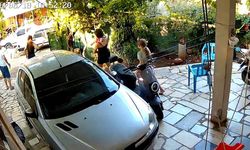 Fethiye’deki komşu dehşeti kamerada