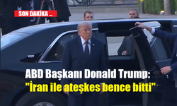 ABD Başkanı Donald Trump: "İran ile ateşkes bence bitti"