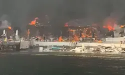 Büyükada Viranbağ Plajı’nda yangın