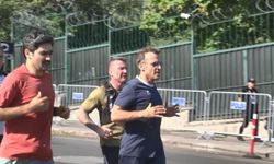 Fransa Cumhurbaşkanı Macron, Ankara’da sabah koşusu yaptı