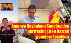 İspanya Başbakanı Sanchez’den portresini çizen Gazzeli gençlere teşekkür