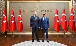 AK Parti Kocaeli İl Başkanı Talus, Vali Aktaş'ı ziyaret etti