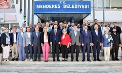 AK Partili İnan'dan Menderes Belediyesi ziyareti