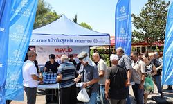 Aydın'da Mevlid Kandili dolayısıyla hayır gerçekleştirildi