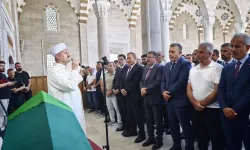 Bakan Uraloğlu, Vahide Dilekoğlu'nun cenaze törenine katıldı