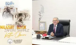 Başkan Büyükkılıç'tan Malazgirt ve Büyük Taarruz Zaferi mesajı