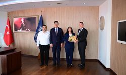 Başkan Çerçioğlu'na sanayi ve ticaret temsilcilerinden ziyaret