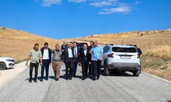Başkan Er: 5 mahalleyi birbirine bağlayan yol, 25 mezraya hizmet veriyor