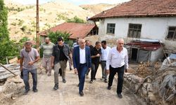 Başkan Er, sel felaketinin yaşandığı Kocaözü'nü ziyaret etti