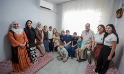 Başkan Mutlu, vatandaşları evlerinde ziyaret etti
