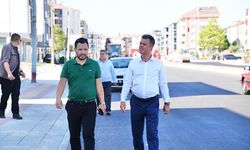 Başkan Sarıkurt, devam eden projeleri yerinde inceledi