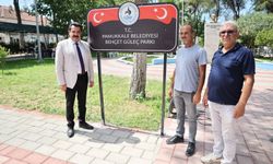 Behçet Güleç Parkı yenilendi, Akköy'de vatandaşların kullanımına açıldı
