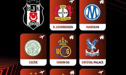 Beşiktaş'ın Avrupa'daki rakipleri belli oldu