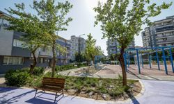 Buca Yenigün Mahallesi'ndeki atıl alan parka dönüştürüldü