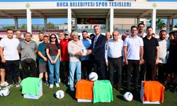 Buca'da amatör futbol kulüplerine destek