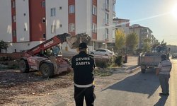Çorum'da kaçak hafriyat döken kişiye 20 bin lira ceza