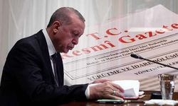 Cumhurbaşkanı kararları Resmi Gazete'de yayımlandı