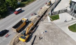 Düzce'de içme suyu projesinde 29 kilometrelik hat tamamlandı