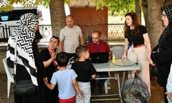 Eskişehir'de kırsaldaki öğrencilere kırtasiye desteği