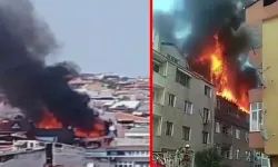Gaziosmanpaşa'da bina yangını