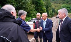 Giresun Belediyesi selden etkilenen ilçeler için seferber oldu