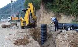 Giresun'da altyapı yatırımları mahalle mahalle sürüyor