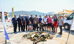 Gölköy'de deniz dibi temizliği