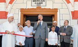 Hacı Arif Mercan Camii cuma namazıyla ibadete açıldı
