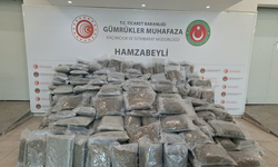 Hamzabeyli Gümrük Kapısı'nda 287 kilo 910 gram esrar ele geçirildi