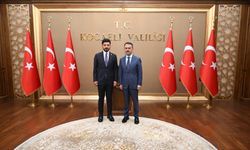 Hayat Boyu Öğrenme Genel Müdürü Topaloğlu'ndan Vali Aktaş'a ziyaret