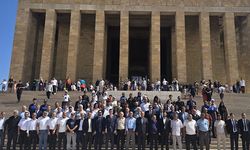 Haymana heyeti, Anıtkabir'i ziyaret etti