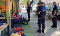 İnegöl'de işletmelere kaldırım işgali ve çevre temizliği denetimi yapıldı