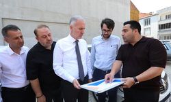 İnegöl'de kamulaştırılan alana 16 araçlık otopark kazandırıldı
