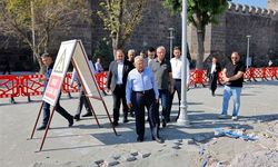Kayseri Cumhuriyet Meydanı ve Yeraltı Çarşısı'ndaki çalışmalar sürüyor