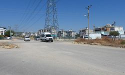 Kepez Şelale Mahallesi'nde yol çalışması sürüyor