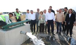 Kılavuzlu suyu Nurdağı ve İslahiye tarlalarıyla buluştu