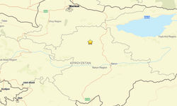 Kırgızistan'da deprem