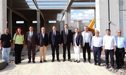 Kula'da hububat alım noktası inşa ediliyor