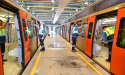 Metro ve ANKARAY'da gece boyunca hijyen mesaisi