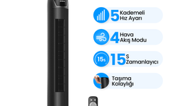 Midea Kule Tipi Vantilatör EVOFONE Güvencesiyle Satışına Devam Ediyor
