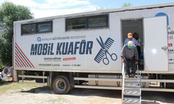 Mobil Kuaför Tırı yaylalarda vatandaşın ayağına gidiyor