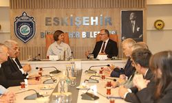 OSBÜK heyetinden Başkan Ünlüce'ye ziyaret
