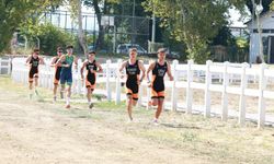 Osmangazi'de gençler duatlon yarışında ter döktü