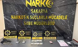 Sakarya'da 4 ayrı uyuşturucu operasyonunda 2 şüpheli tutuklandı
